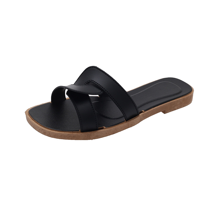 Women's Fashionable All-match Cross Strap Home Non-slip Sandals foto 4