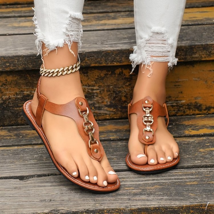 Womens Casual Soft-soled Flip-flops foto 5
