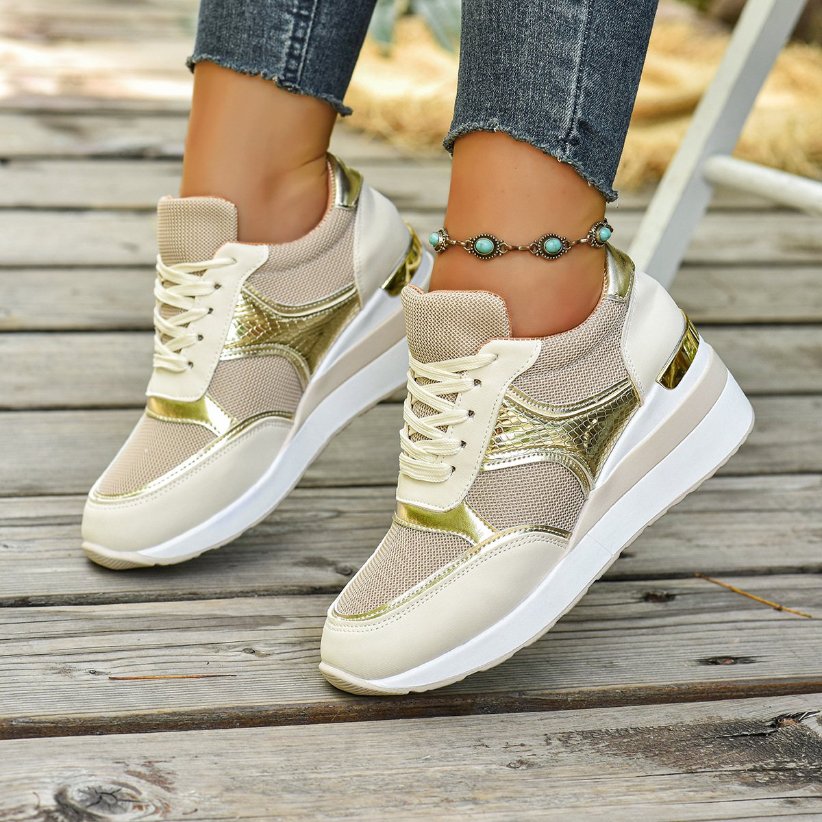 New Plus Size Casual Sneaker Women foto 3