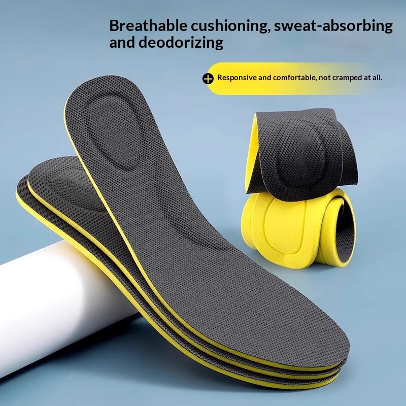 Breathable High-elasticity Shock-absorbing Casual Insole foto 4