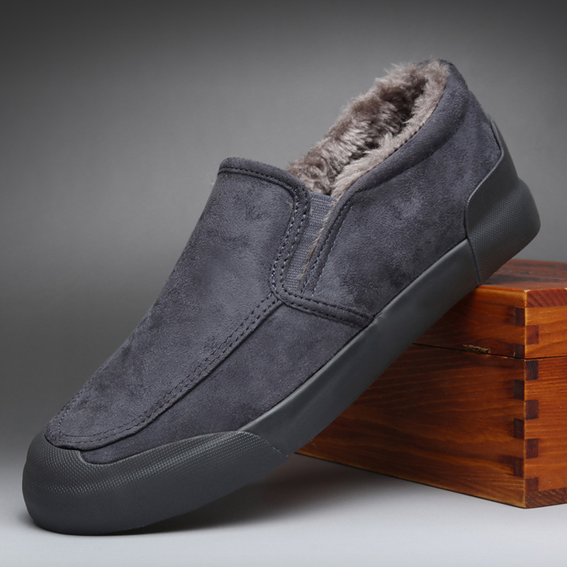 Men's Casual All-match Cloth Cover Velvet Shoes foto 5