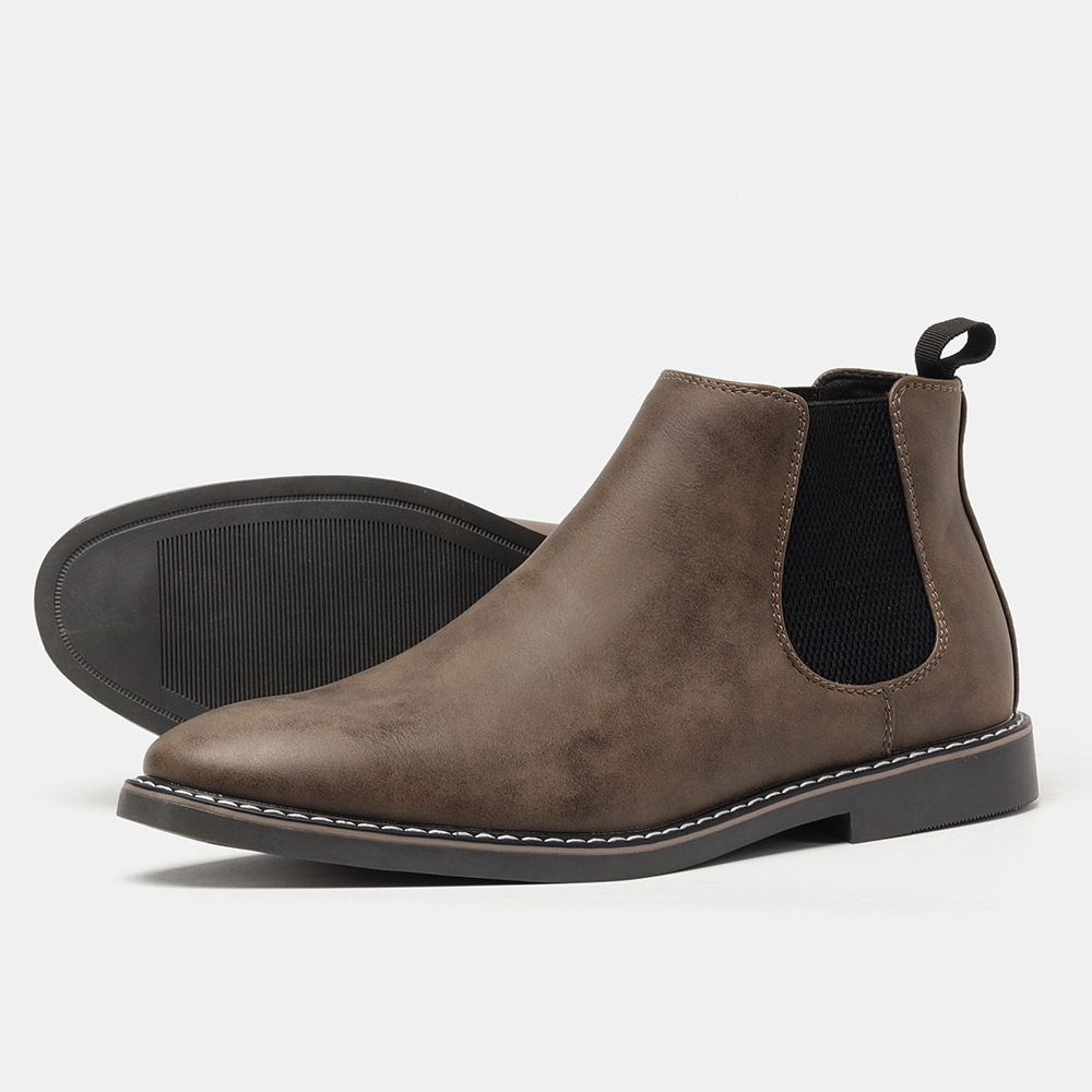 Chelsea Men's Boots Formal High-top British Casual Single foto 2