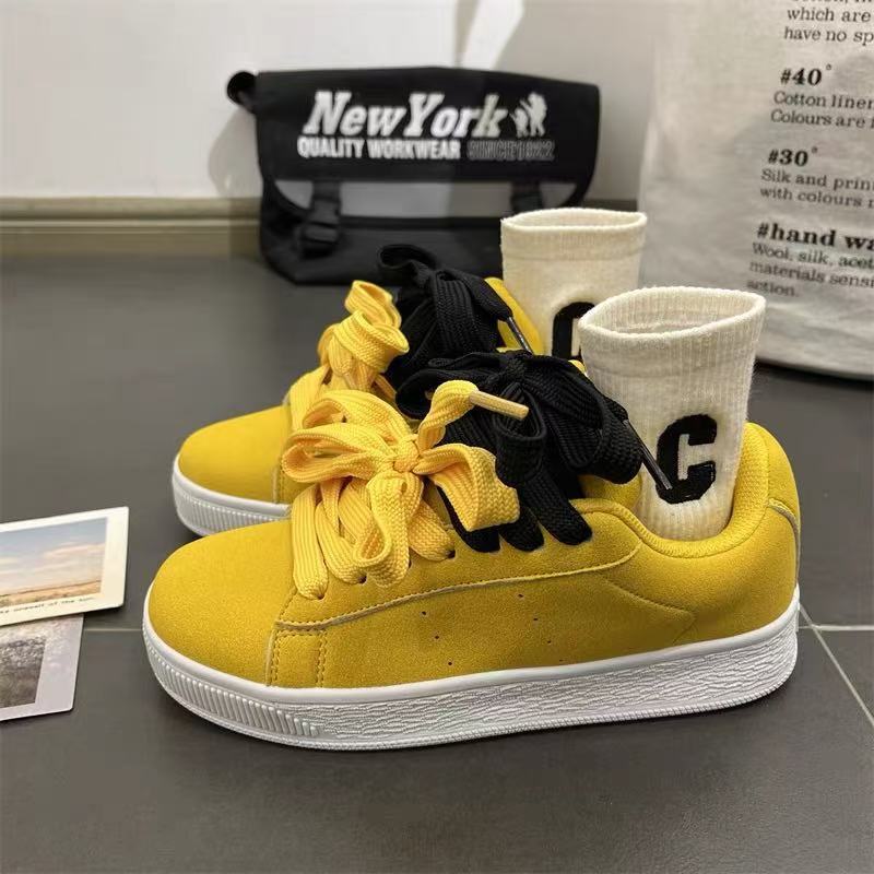 Summer New Student Thick Bottom Increased Couple Bread Shoes Sports Leisure Skateboard Shoes foto 2