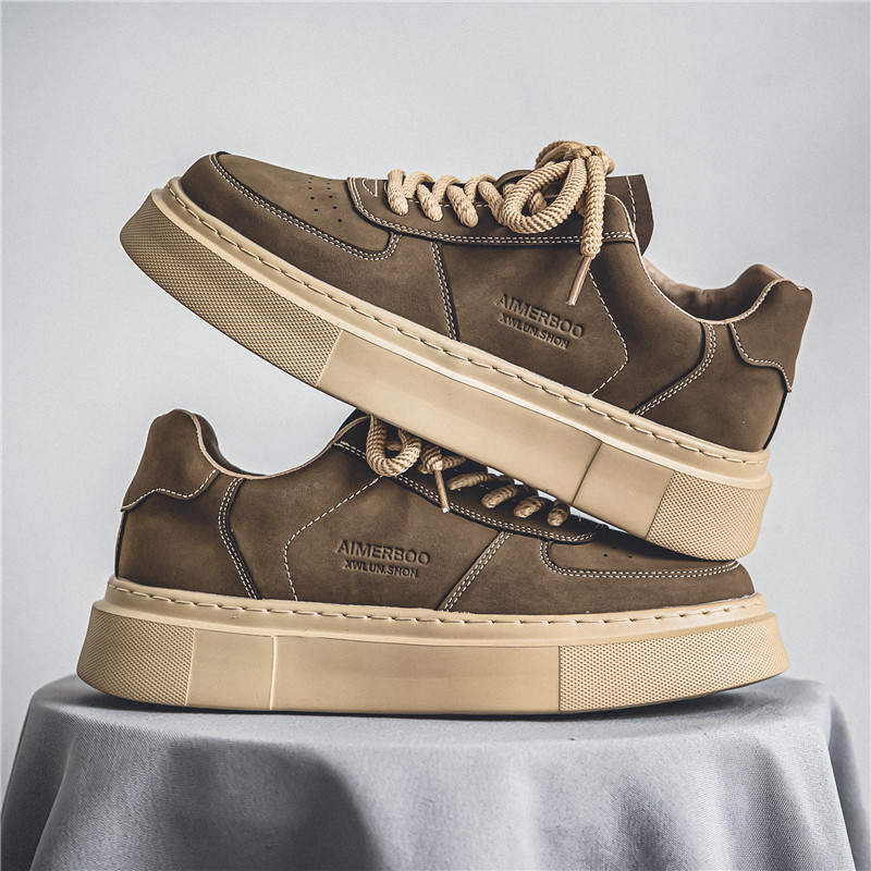 Non-slip Wear-resistant Platform Sports Board Shoes foto 5