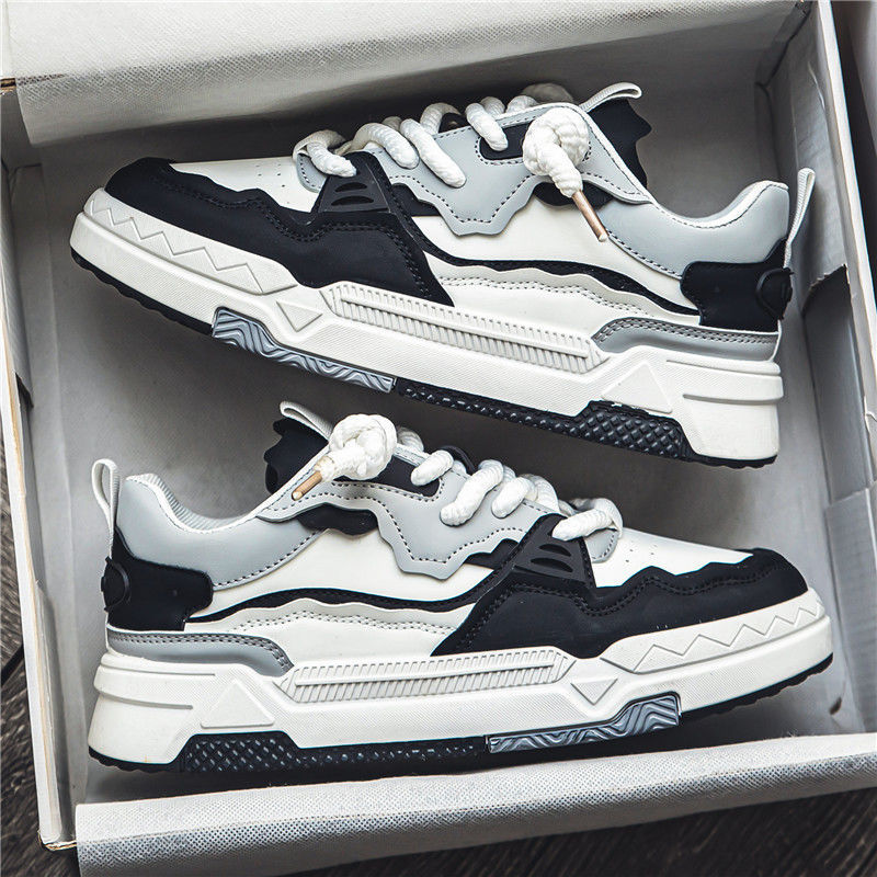 Sports Board Shoes All-Match Platform Height Increasing Men's Casual Shoes foto 3