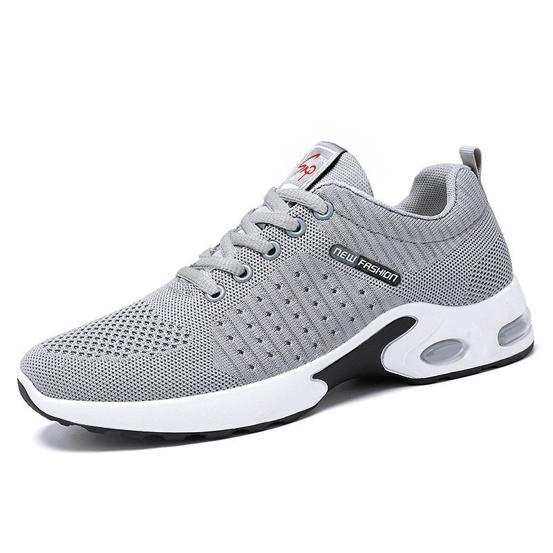 Plus Size Men's Shoes Flyknit Breathable Sneaker foto 5