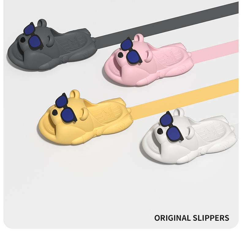 Cute Slippers Men's Indoor Home Non-slip foto 3