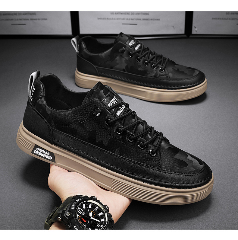 Slip-on Flats Shoes Men Sneakers Daily Leisure Sports Work Casual Shoes foto 5