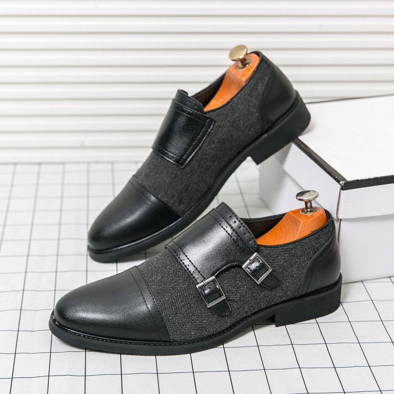 Fashion Men's Winter Retro British Style Shoes foto 3