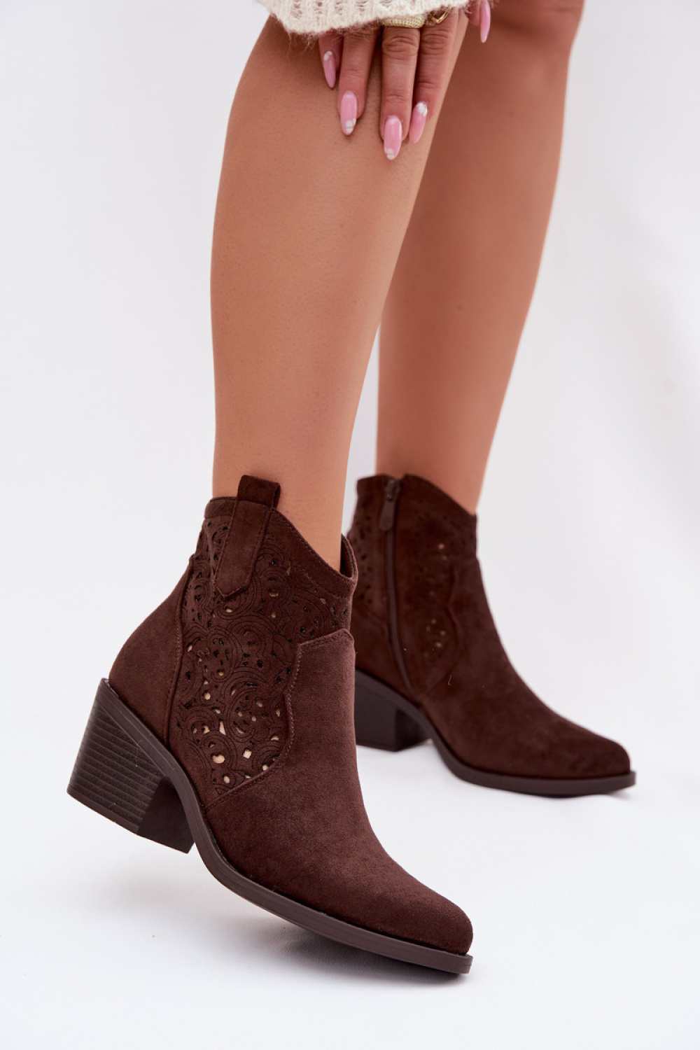 Laarsjes met hoge hak Step in style