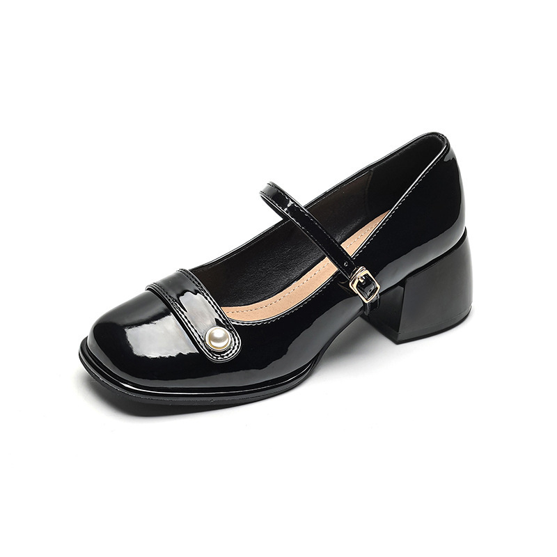 French Style With Fairy Chunky Heel Pumps Plus Size
