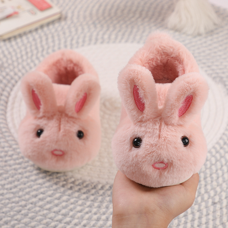 Autumn And Winter Children Cotton Slippers Cute Girls foto 5
