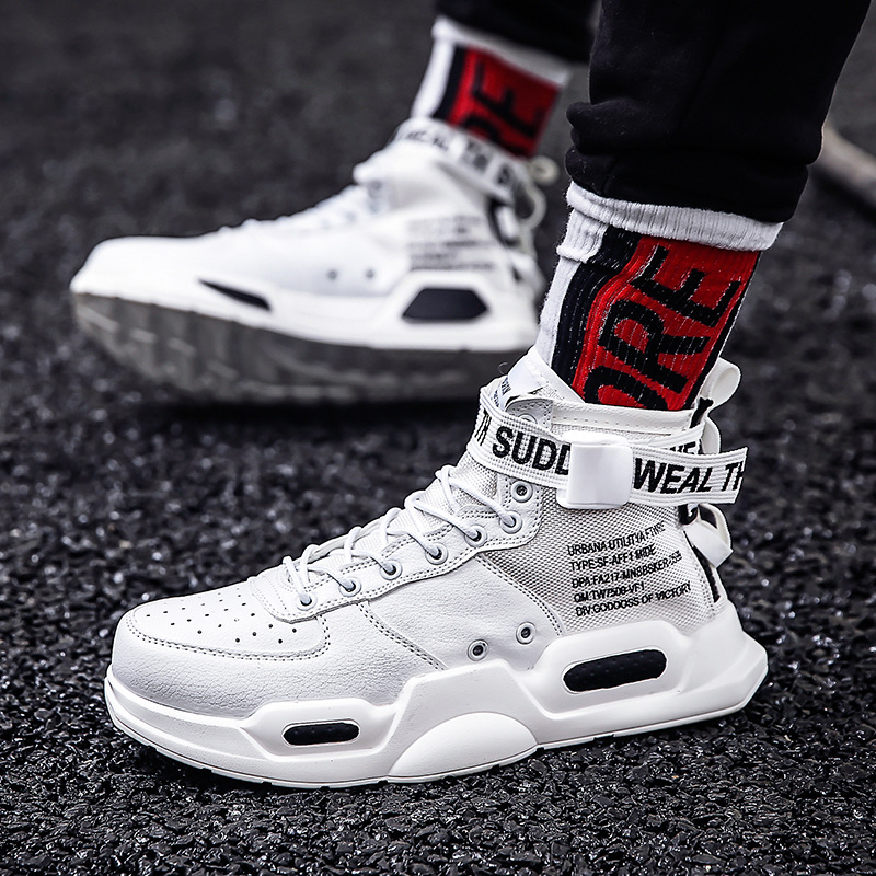High-top Shoes Canvas Men's Outdoor Hip Hop Sports foto 5