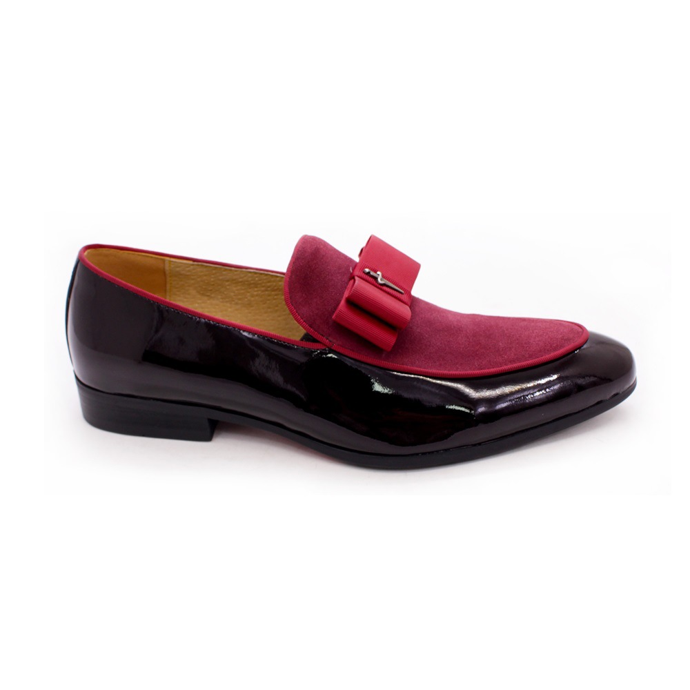 Matte Leather Patent Leather Men's Shoes foto 3