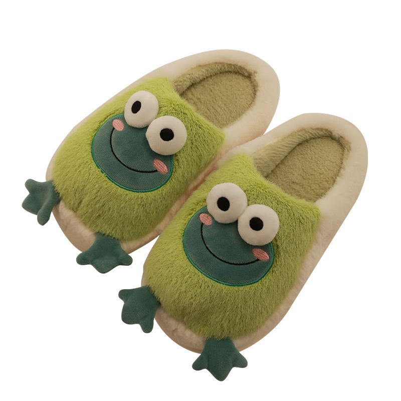 Shoes Couple Winter Cotton Slippers Winter Warm Postpartum Confinement Shoes foto 3