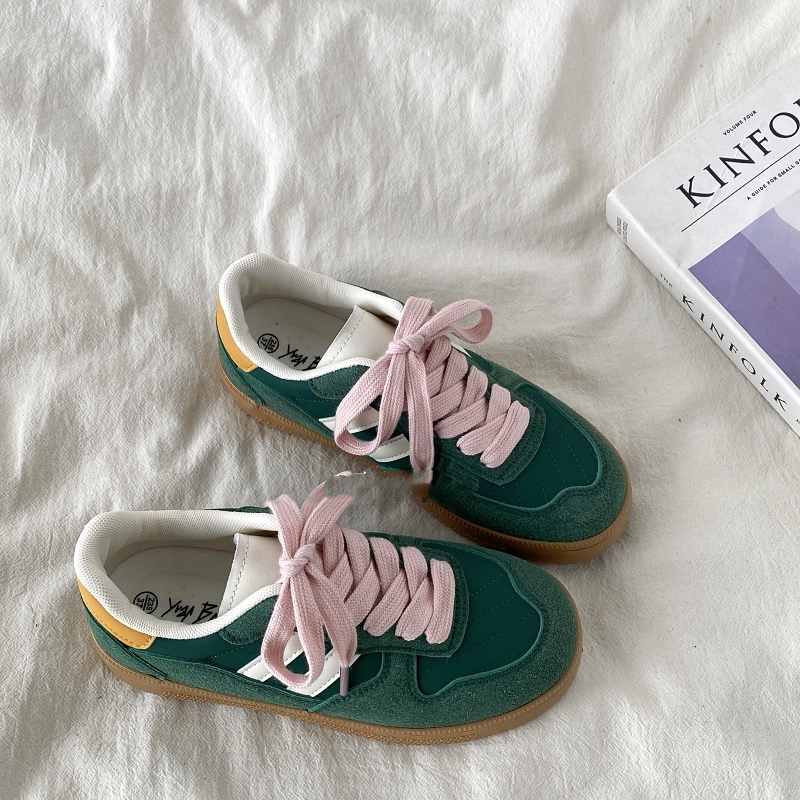 Versatile Niche Retro Thick Soled Casual Board Shoes foto 4