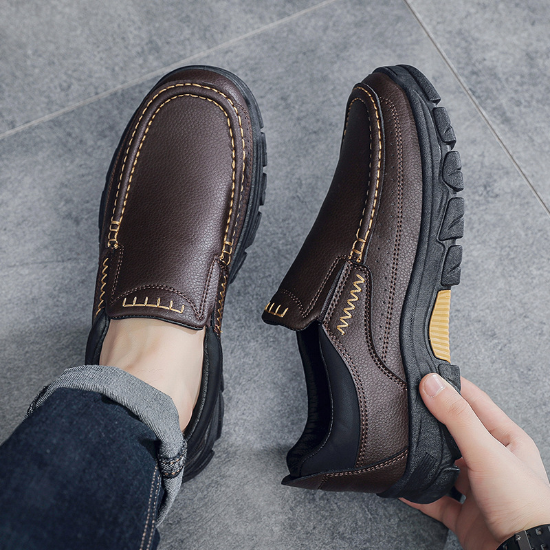 Autumn Fashion Business Men's Versatile Casual Shoes foto 3