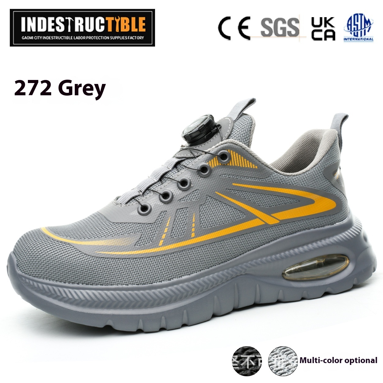 Anti Smashing And Puncture Lightweight Labor Protection Shoes foto 2