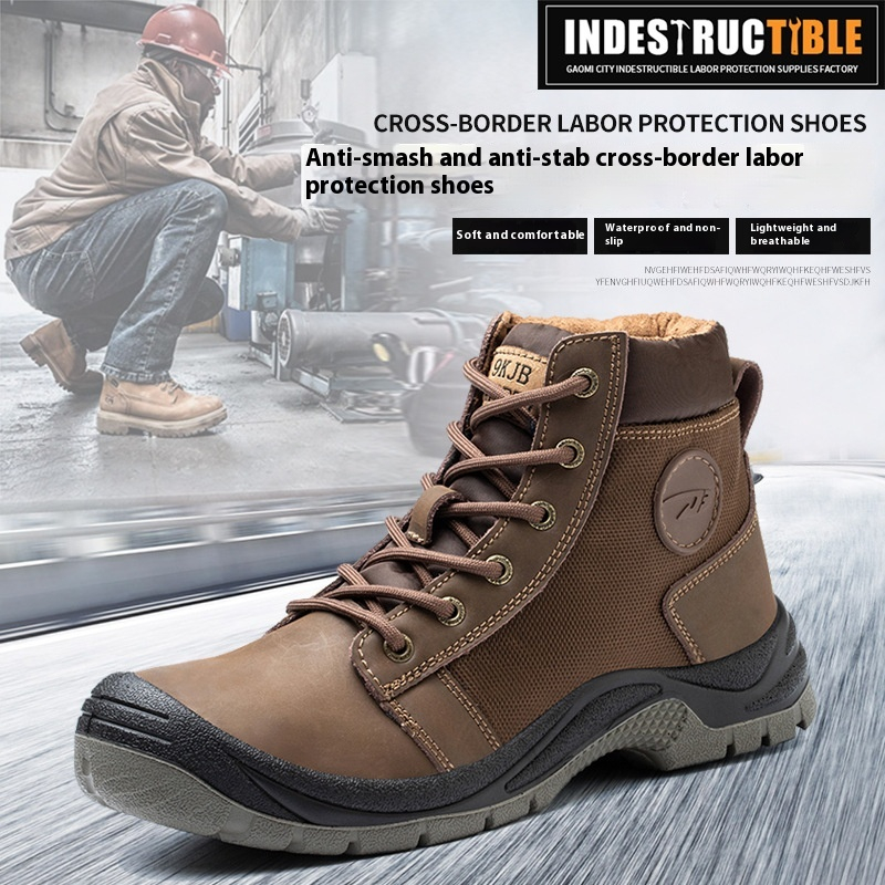Anti Smashing And Puncture Lightweight Labor Protection Shoes foto 3