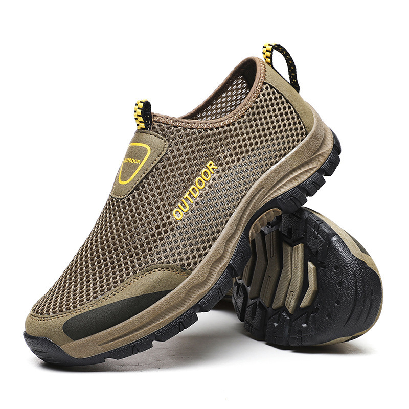 Men's Plus Size Outdoor Mesh Shoes foto 2