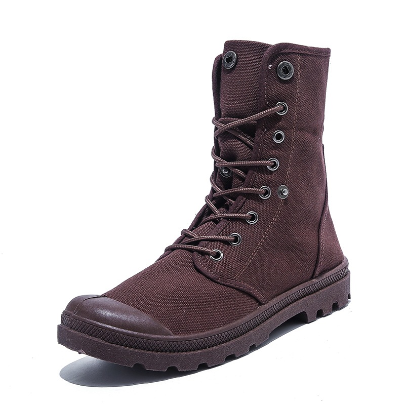 Platform High-top Canvas Flanging Martin Fashionable Sports Shoes foto 5