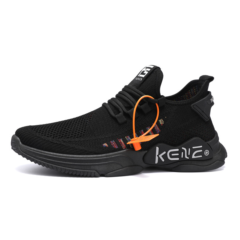 Plus Size Men's Sports Mesh Surface Soft Bottom Breathable Casual Shoes foto 4