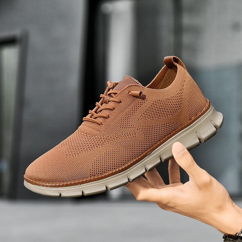 Men's Flat Bottomed Versatile Sports And Fashionable Running Shoes foto 5