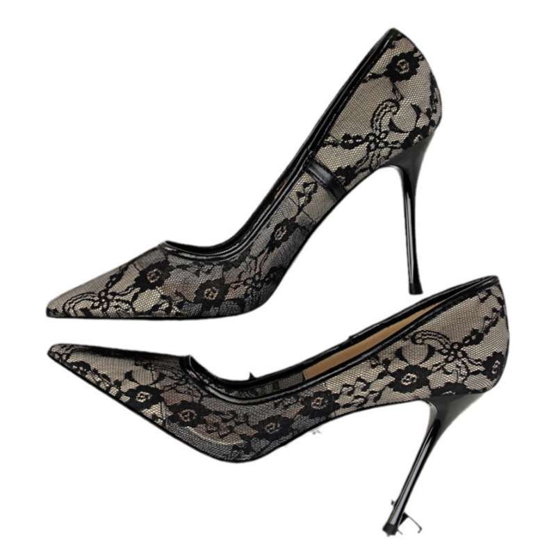 Cross-dressing Performance Runway Ultra-thin Stiletto Heels foto 3