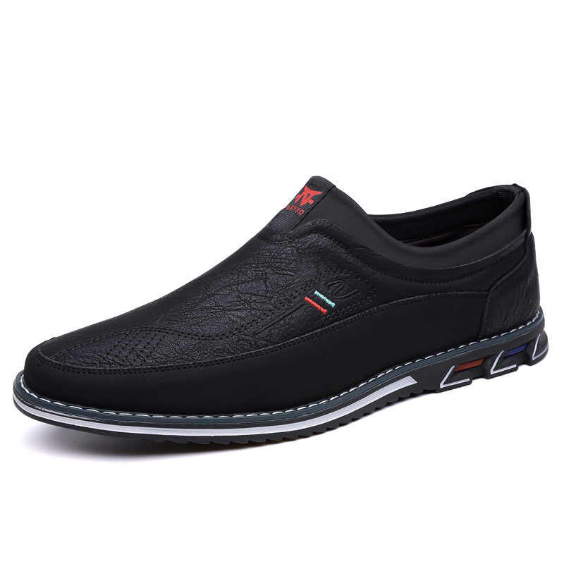 Men's Shoes Casual Foreign Trade Big Foot Shoes Business Fashion Comfortable foto 3