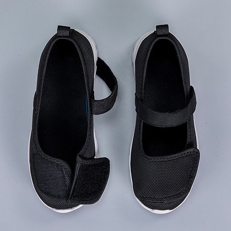 Widen-toe Granny Shoes With Mesh For Summer foto 4