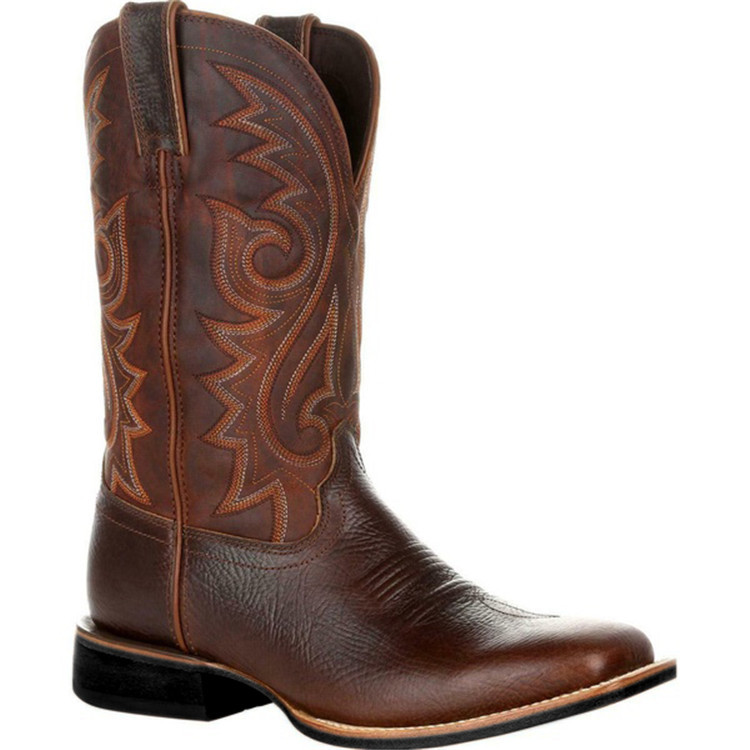 Big Wide Head Western Cowboy Boots foto 4
