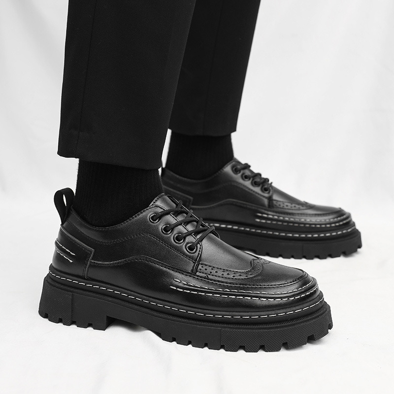 Mens Fashionable Casual Retro Low-top Dr Martens-style Shoes foto 2