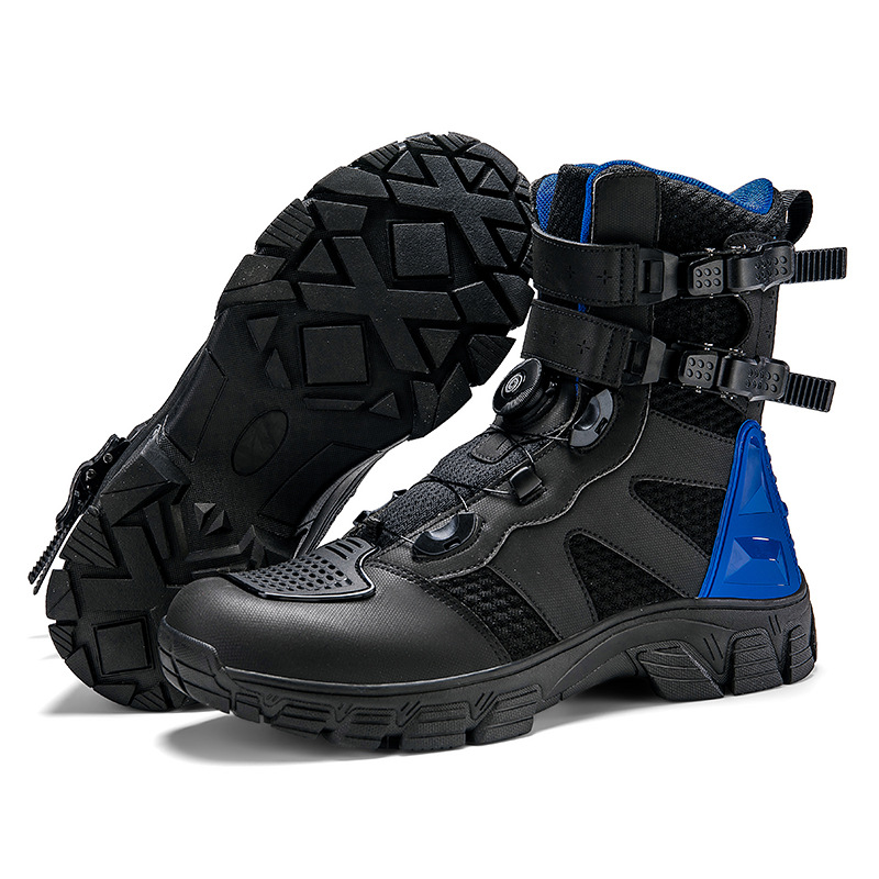 Fashion Motorcycle Professional Shoe Protection Male foto 2
