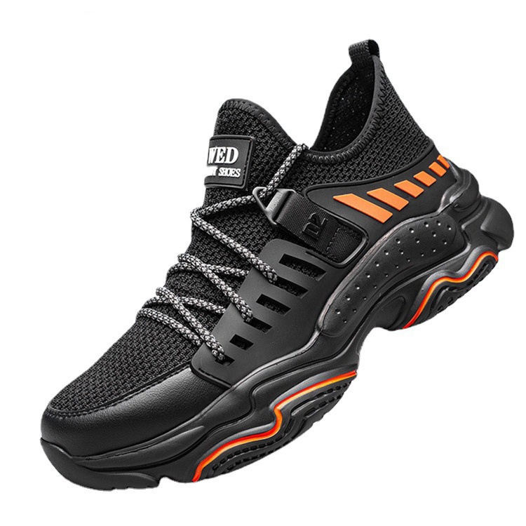 Safety Protection Shoes Flying Woven Steel Toe Cap foto 3