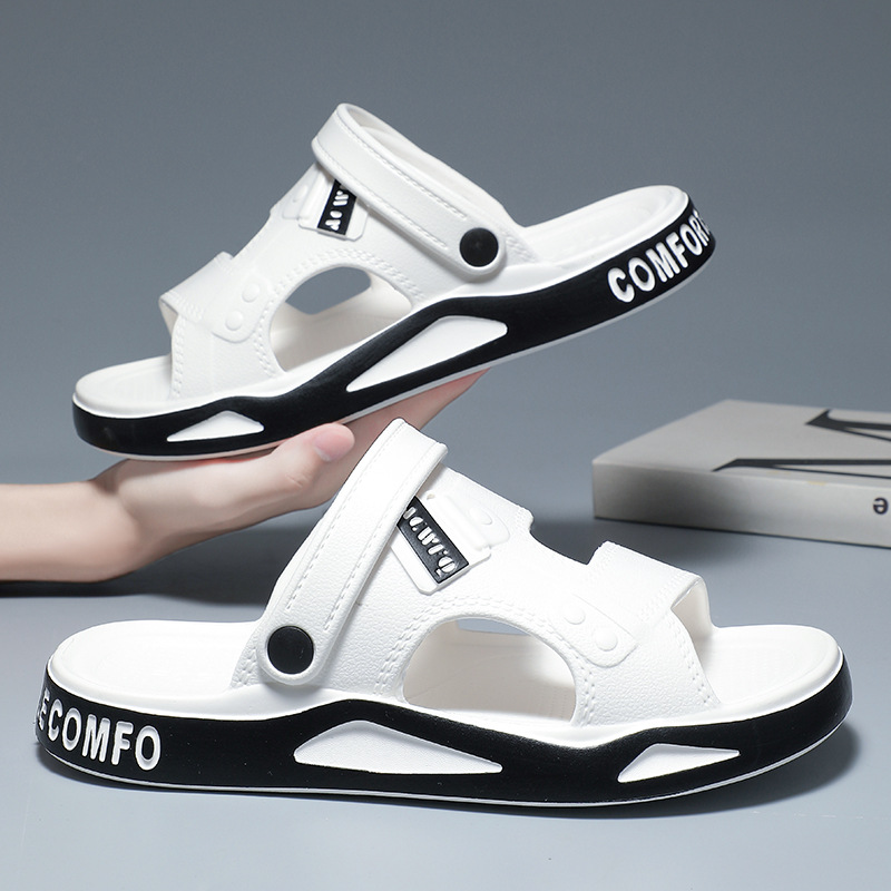 Men's Outerwear Non-slip Platform Beach Slippers foto 2