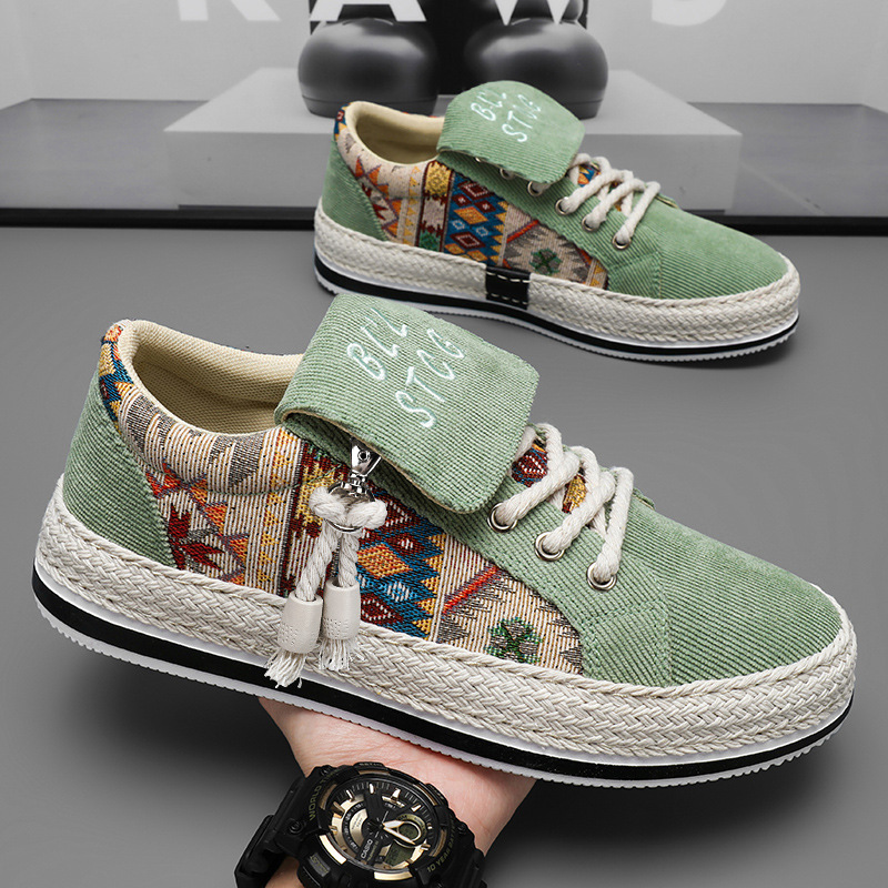 New Summer Trendy All-match Soft Bottom Non-slip Cloth Shoes foto 4