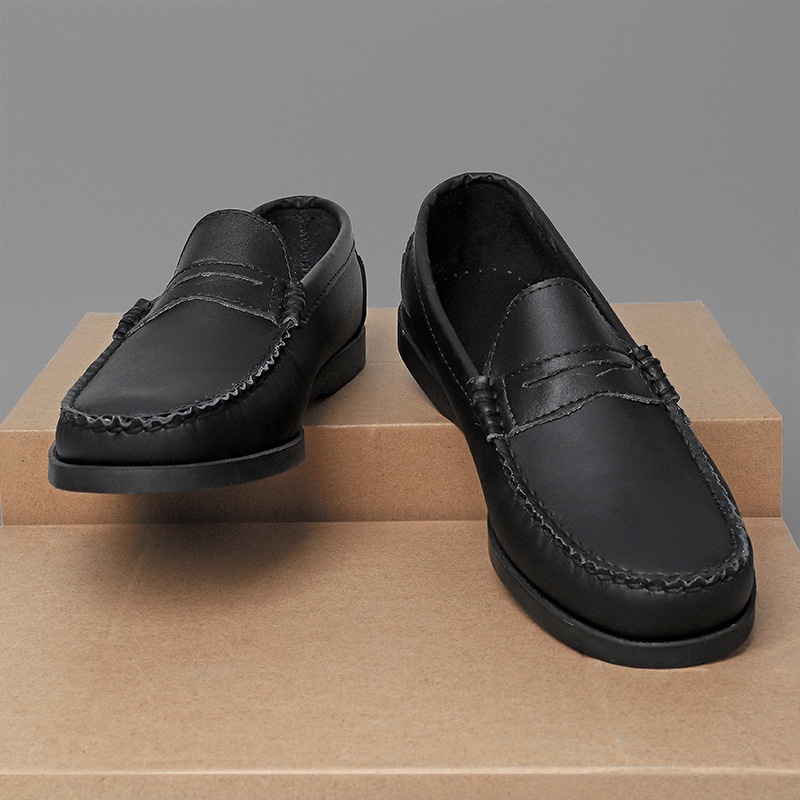 Plus Size Men's Casual Genuine Leather Shoes foto 5