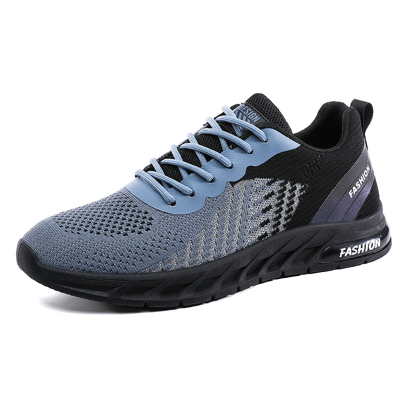 Breathable Mesh Shoes Fly Woven Mesh Casual Running Sneaker foto 2