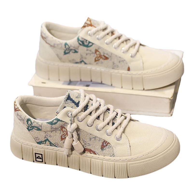 Trendy Wild Four Seasons Canvas Sneakers foto 3