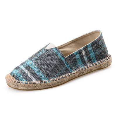 Summer Slip-on Fisherman Shoes Lazy Canvas Hemp Men foto 4