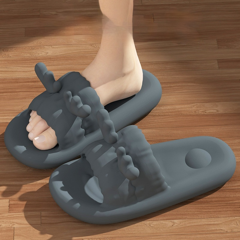 Home Bathroom Non Slip Odor Resistant Foot Soothing Slippers That Feel Like Walking On Clouds foto 5