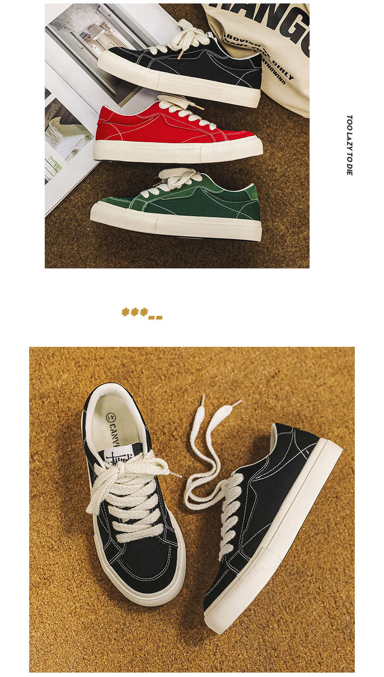 Men's Summer Canvas Shoes Casual Sneakers