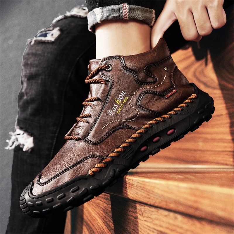 Men's Thick-soled Martin Boots Snow Boots Warm Booties foto 3