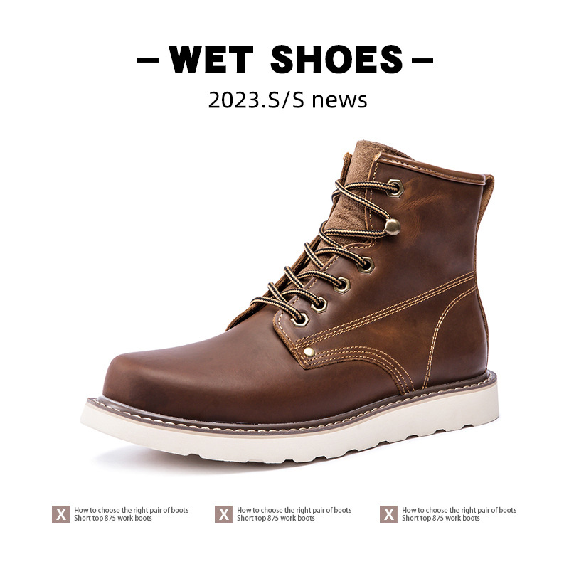 New Vintage Martin Boots American-style Ankle Boots foto 5