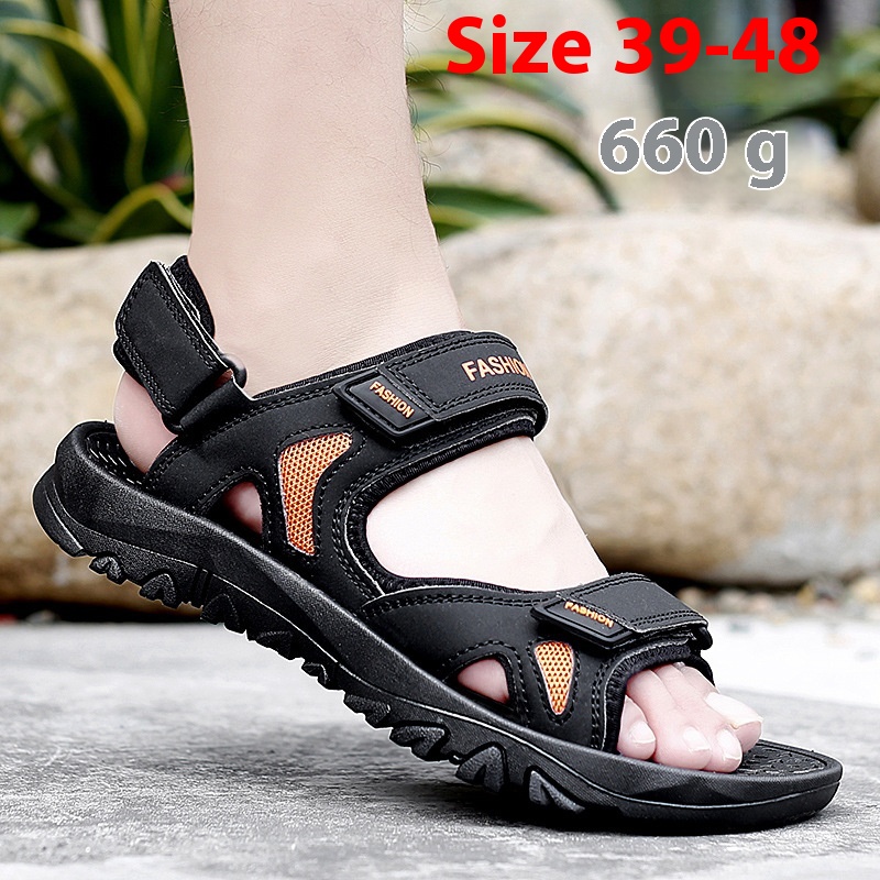 Plus Size Men's Sandals Student Youth Casual Beach Shoes foto 2