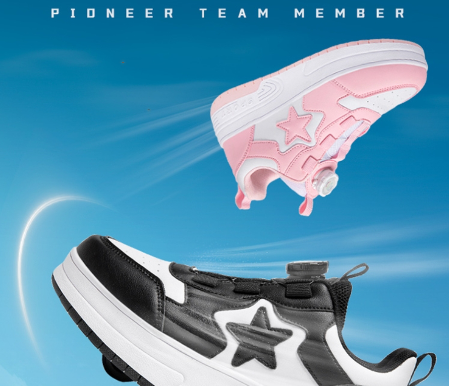 Rotating Buckle Boy Walking Shoes foto 2