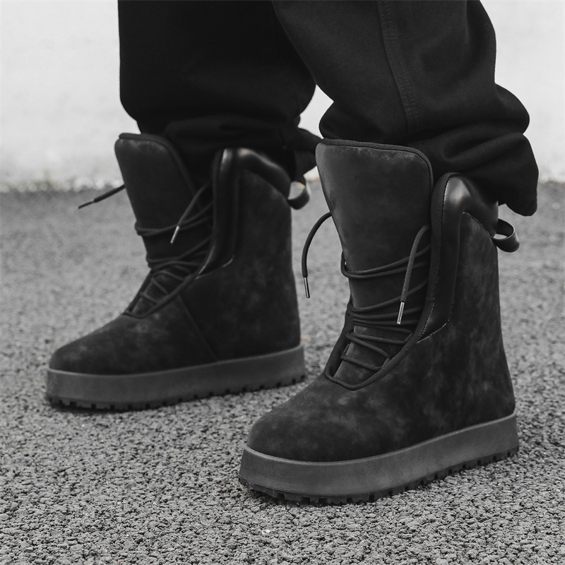 Fall Winter Men High-top Martin Boots foto 5