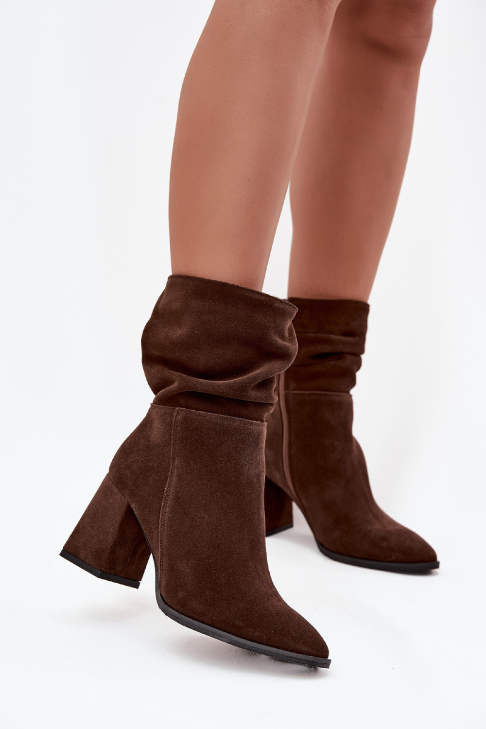 Laarsjes met hoge hak Step in style