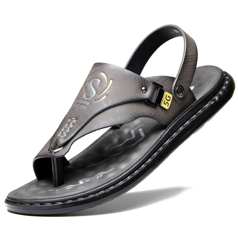 Men's Fashion Latex Soft Bottom Flip Sandals foto 4