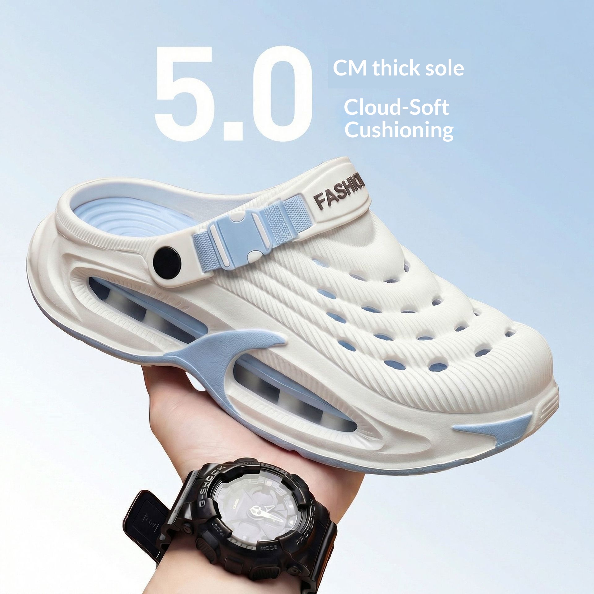 Mens Casual Outdoor Beach Sports Sandals foto 5